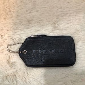 Coach tag shaped wallet